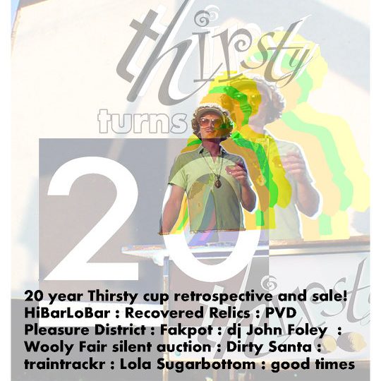 20th Annual Thirsty Holiday Sale flyer